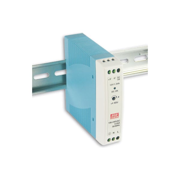 Advantech Ps, Din, Slim, Plastic, 20W, 12V BBMDR2012 Zoro